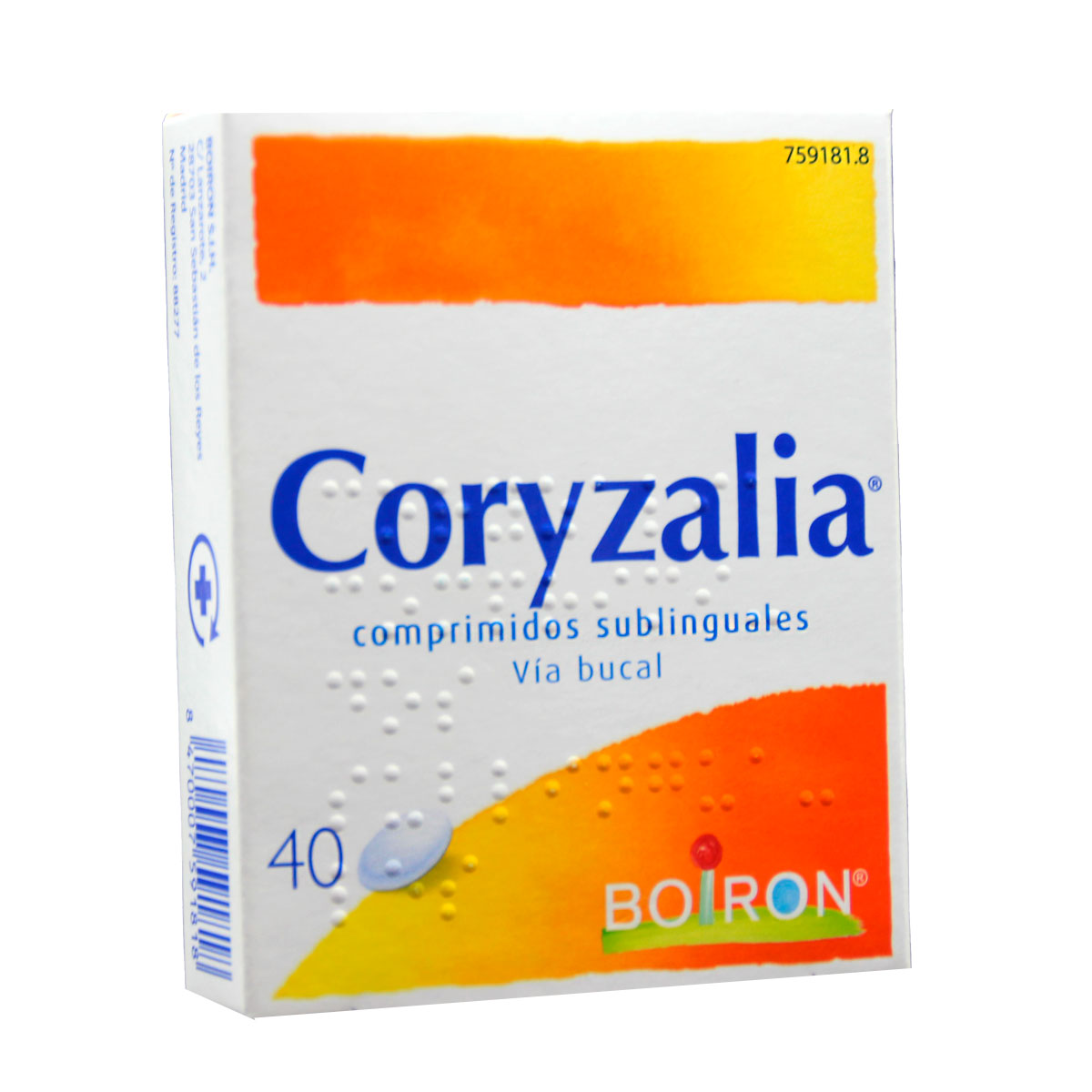 CORYZALIA CO 40U.