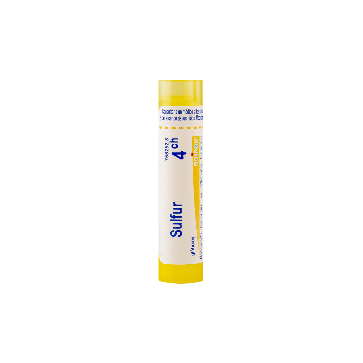 ACIDUM SULFURICUM 4CH TUBO GLÓBULOS DE 4GR